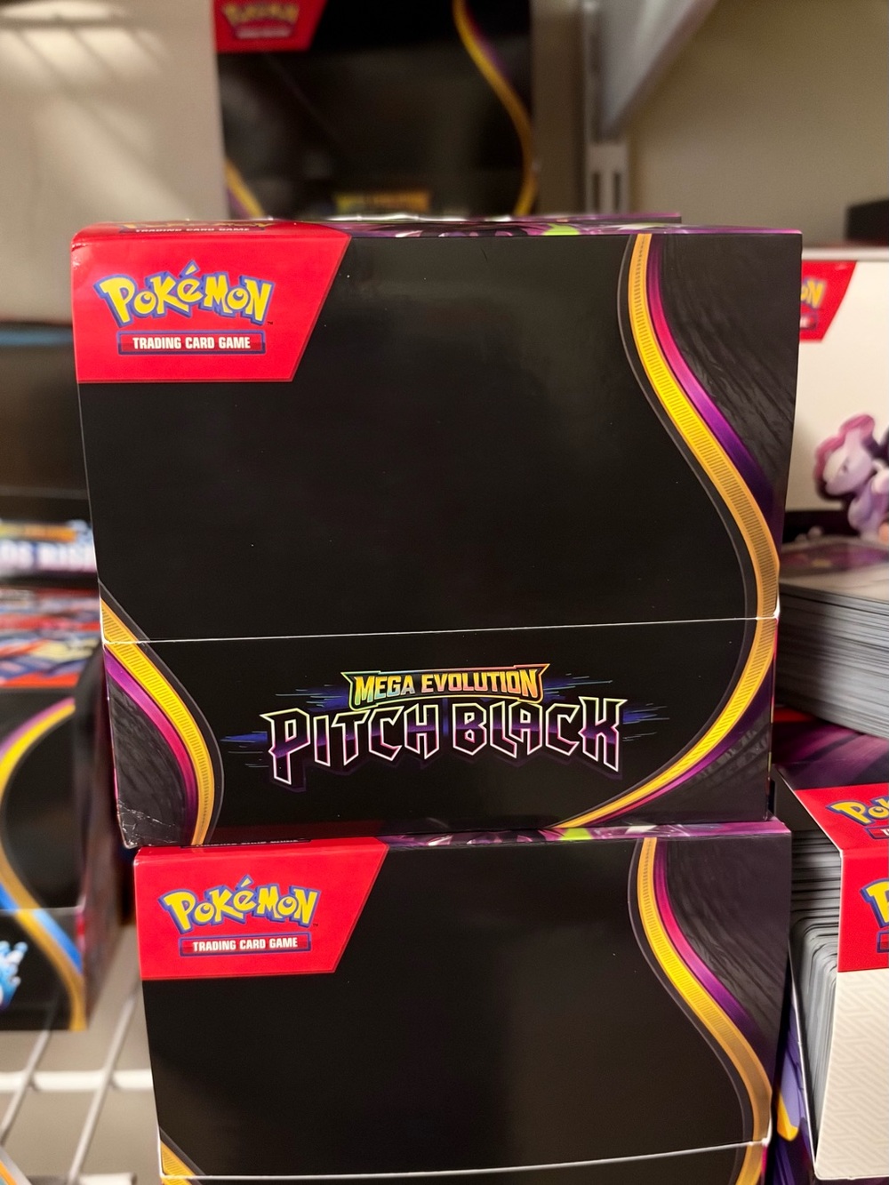 Pokémon Pitch Black Mega Evolution Box - of 300 cards opened.